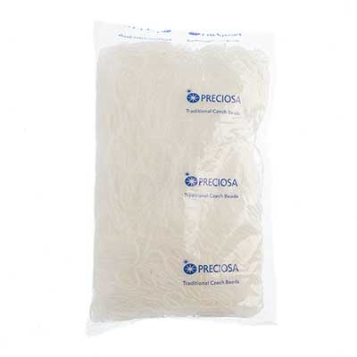 Czech Seed Beads 11/0 Opaque Pearl 