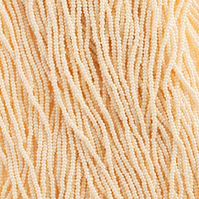 Czech Seed Beads 11/0 Opaque Pearl