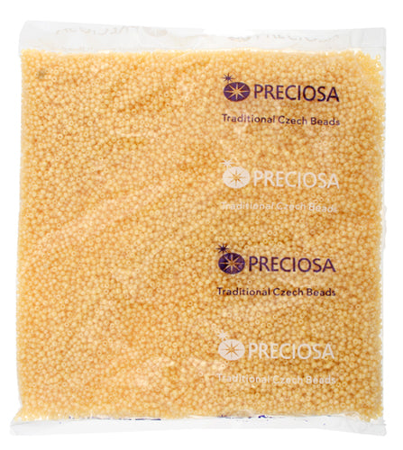 Czech Seed Beads 11/0 Opaque Pearl 