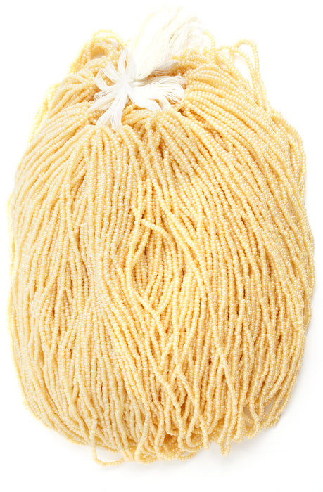 Czech Seed Beads 11/0 Opaque Pearl 