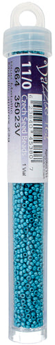 Czech Seed Beads 11/0 Metallic - Approx. 23g Vials