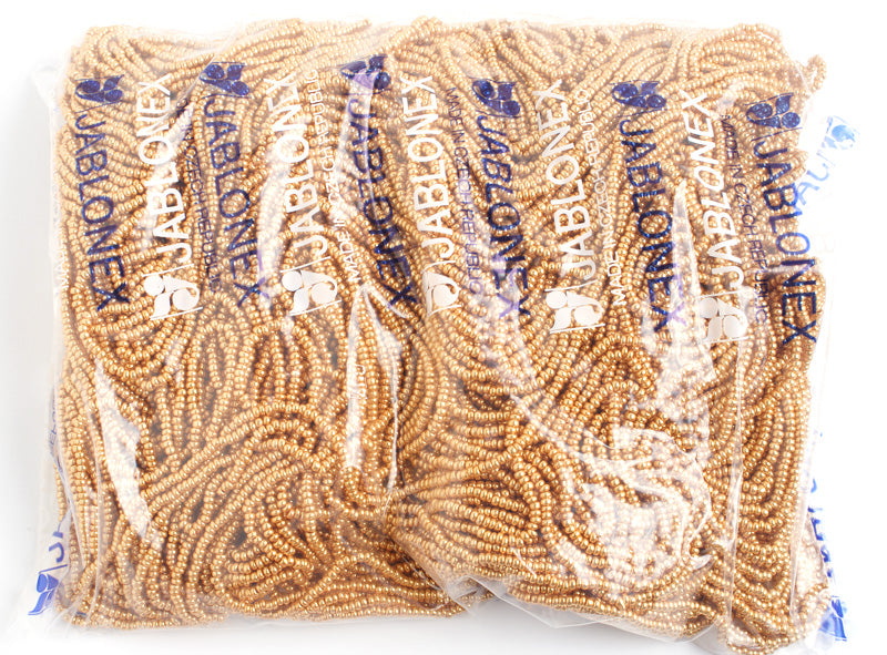 Czech Seed Beads 11/0 Metallic 