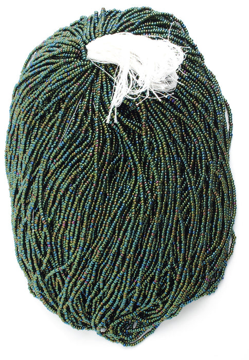 Czech Seed Beads 11/0 Opaque Aurora Borealis