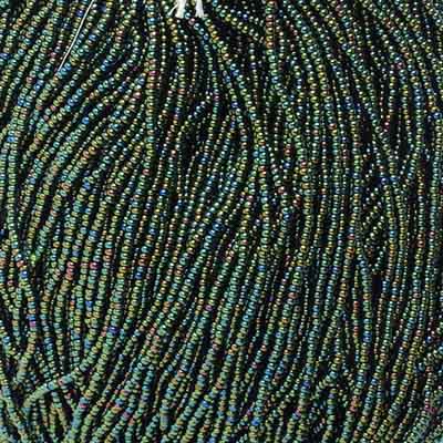 Czech Seed Beads 11/0 Opaque Aurora Borealis