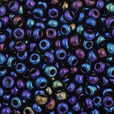 Czech Seed Beads 11/0 Opaque Aurora Borealis