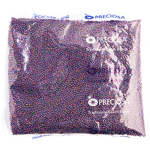 Czech Seed Beads 11/0 Opaque Aurora Borealis