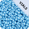 Czech Seed Beads 11/0 Opaque Luster - Approx 23g Vials
