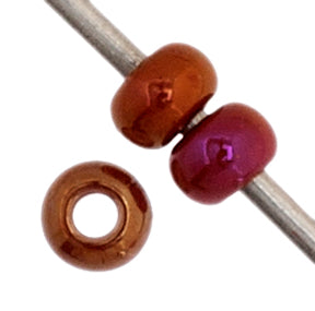 Czech Seed Beads 11/0 Opaque Aurora Borealis