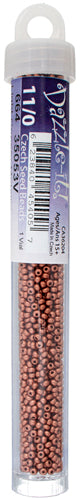 Czech Seed Beads 11/0 Metallic - Approx. 23g Vials