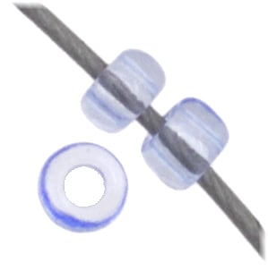 Czech Seed Beads 11/0 Transparent - Approx. 23g Vials