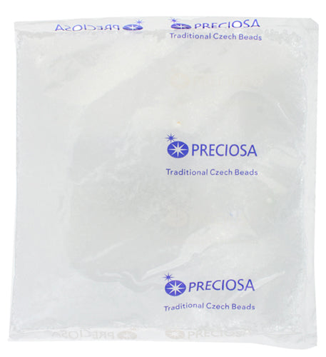 Czech Seed Beads 11/0 Transparent Crystal Matte 