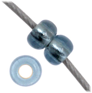 Czech Seed Beads 11/0 Crystal Silver Lined - 23g vials