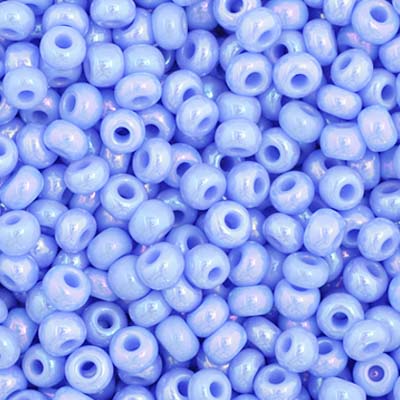 Czech Seed Beads 11/0 Opaque Aurora Borealis