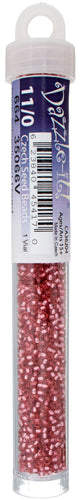 Czech Seed Beads 11/0 Crystal Silver Lined - 23g vials