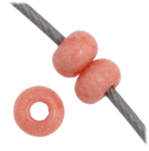 Czech Seed Beads 11/0 Pink Terra Dyed Approx. 23g