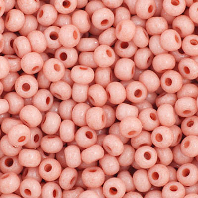 Czech Seed Beads 11/0 Pink Terra Dyed Approx. 23g