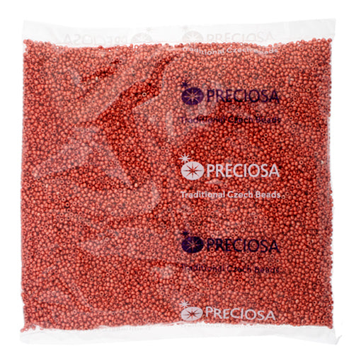 Czech Seed Beads 11/0 Metallic Light Copper Terra