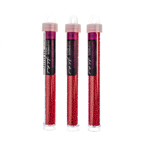 Czech Seed Beads 11/0 Terra Intensive - Approx. 23g Vials