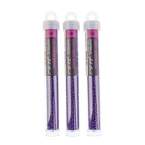 Czech Seed Beads 11/0 Terra Intensive - Approx. 23g Vials