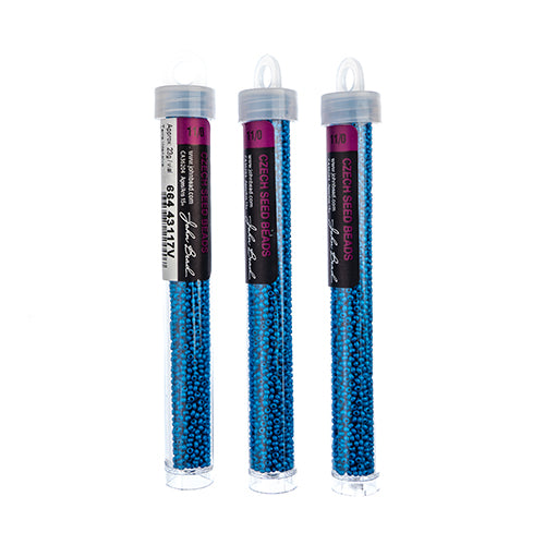 Czech Seed Beads 11/0 Terra Intensive - Approx. 23g Vials