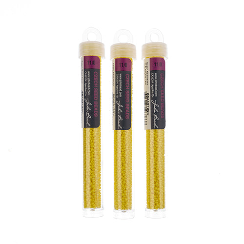 Czech Seed Beads 11/0 Terra Intensive Matte - Approx. 23g Vials