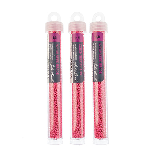 Czech Seed Beads 11/0 Terra Intensive Matte - Approx. 23g Vials