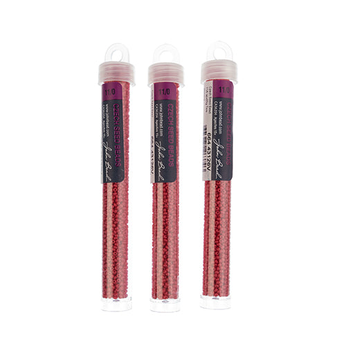 Czech Seed Beads 11/0 Terra Intensive Matte - Approx. 23g Vials