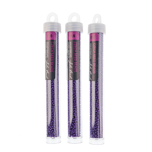 Czech Seed Beads 11/0 Terra Intensive Matte - Approx. 23g Vials