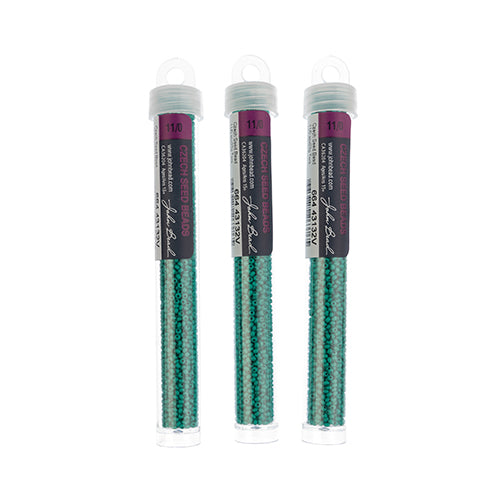 Czech Seed Beads 11/0 Terra Intensive Matte - Approx. 23g Vials