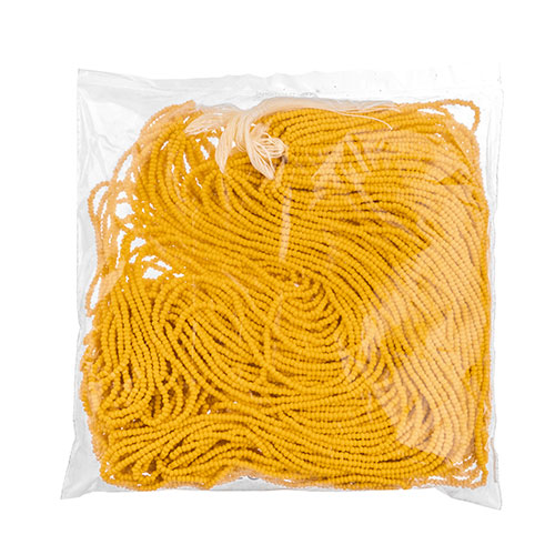 Czech Seed Beads 11/0 Permalux Dyed Chalk Matte Strung