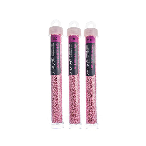 Czech Seed Beads 11/0 Permalux Dyed Matte - Approx 24g Vials