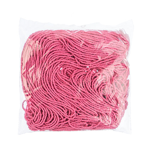 Czech Seed Beads 11/0 Permalux Dyed Chalk Matte Strung