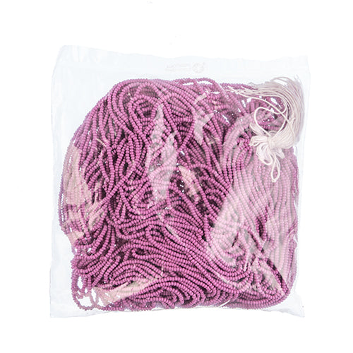 Czech Seed Beads 11/0 Permalux Dyed Chalk Matte Strung