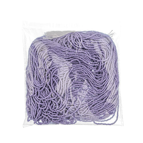 Czech Seed Beads 11/0 Permalux Dyed Chalk Matte Strung