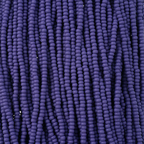 Czech Seed Beads 11/0 Permalux Dyed Chalk Matte Strung