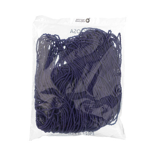 Czech Seed Beads 11/0 Permalux Dyed Chalk Matte Strung
