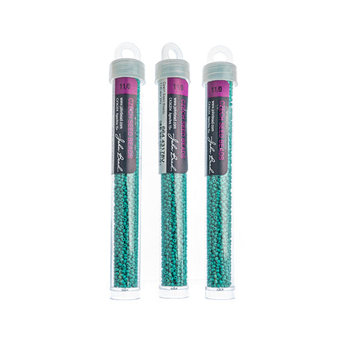 Czech Seed Beads 11/0 Permalux Dyed Matte - Approx 24g Vials