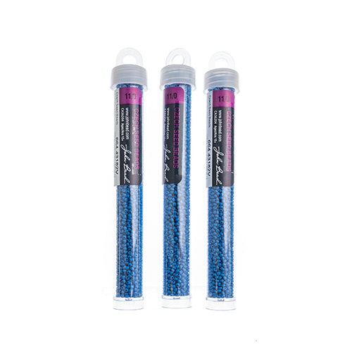 Czech Seed Beads 11/0 Permalux Dyed Matte - Approx 24g Vials