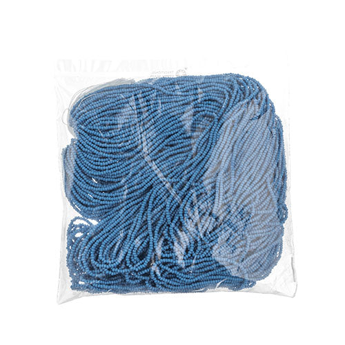 Czech Seed Beads 11/0 Permalux Dyed Chalk Matte Strung