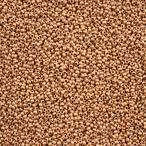 Czech Seed Bead 11/0 Terra Metallic Matt