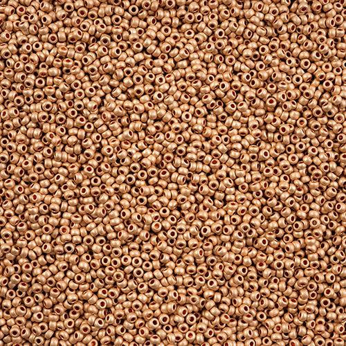 Czech Seed Bead 11/0 Terra Metallic Matt