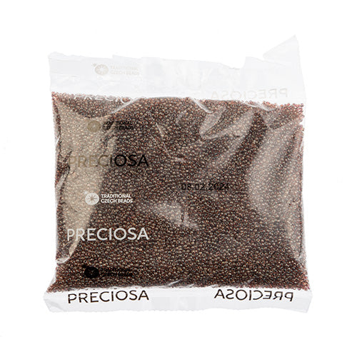 Czech Seed Bead 11/0 Crystal Luster Burgundy Red