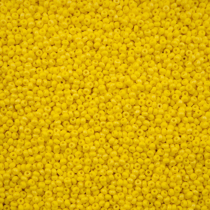 Czech Seed Bead 11/0 Opaque Matt Rainbow Loose