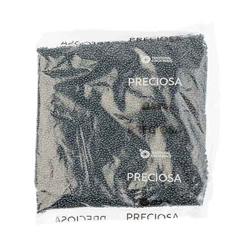 Czech Seed Bead 11/0 Pearl Turquoise Jet Terra