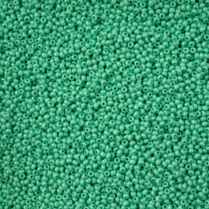 Czech Seed Bead 11/0 Bright Chalk Sfinx Terra Dyed Loose