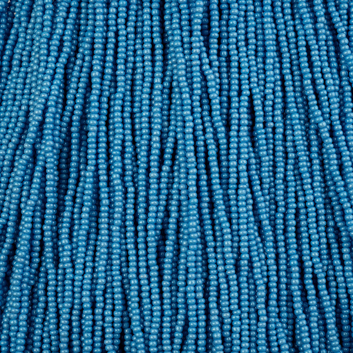 Czech Seed Bead 11/0 Bright Chalk Sfinx Terra Dyed Strung