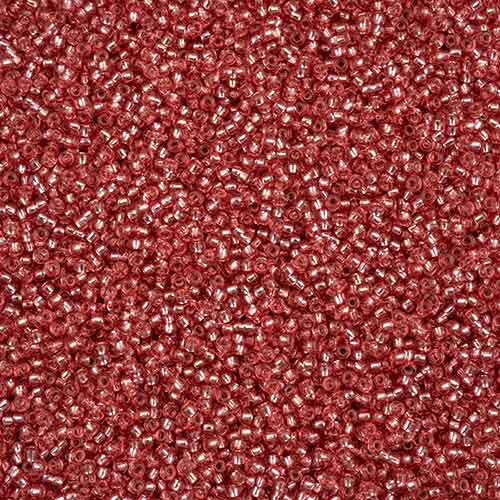 Czech Seed Bead 11/0 Silver Lined Solgel Loose