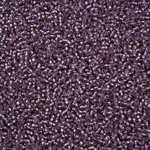 Czech Seed Bead 11/0 Silver Lined Solgel Loose