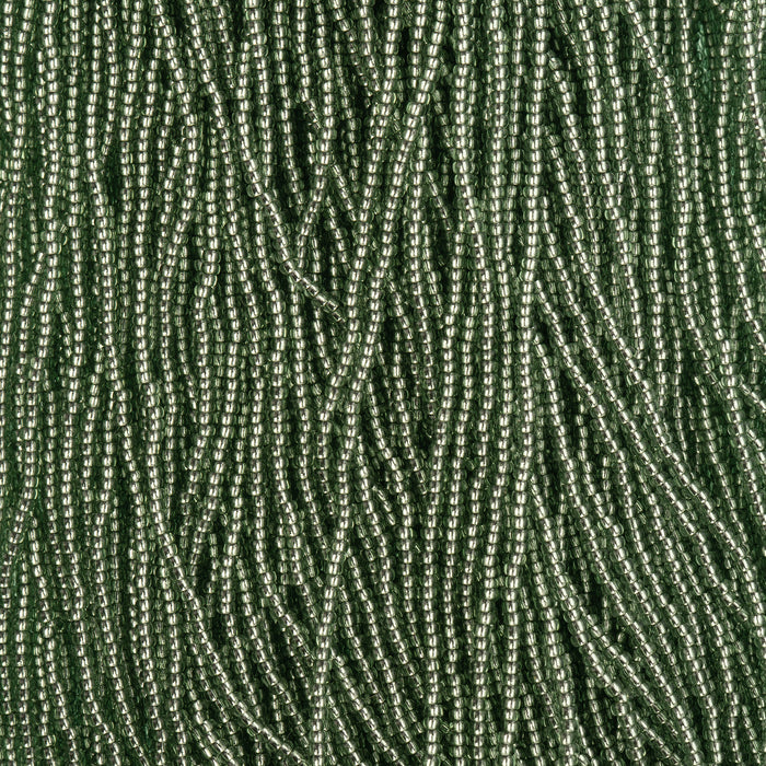 Czech Seed Bead 11/0 Silver Lined Solgel Strung