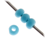 Czech Seed Beads 13/0 Cut Opaque Strung